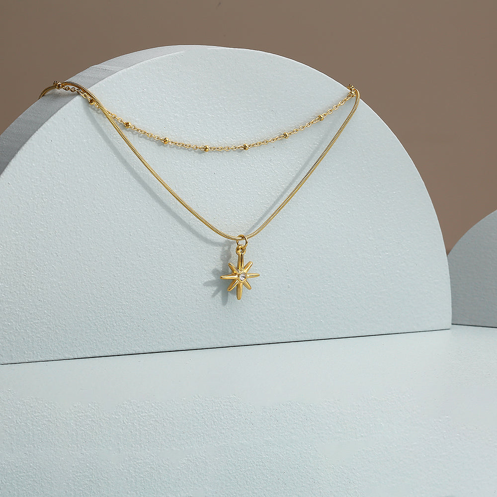 Celeste Dual Chain Necklace