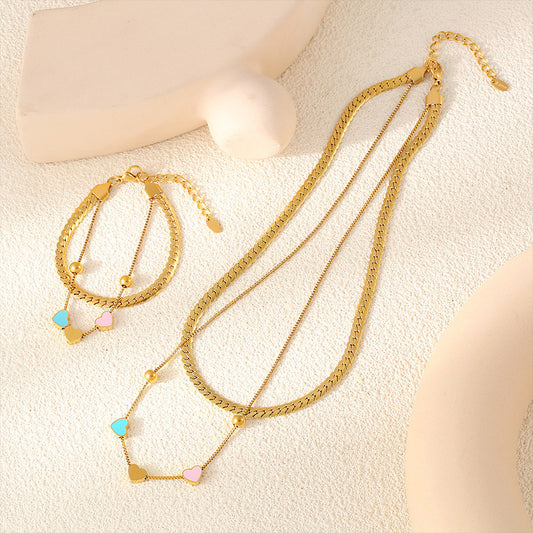 Luna Heart necklace