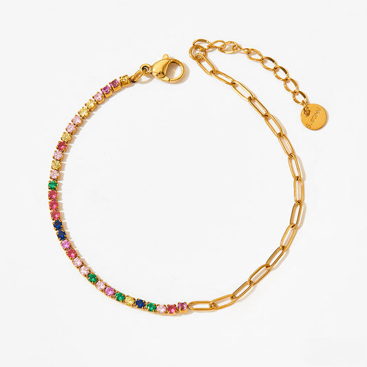Aurora Tennis Bracelet