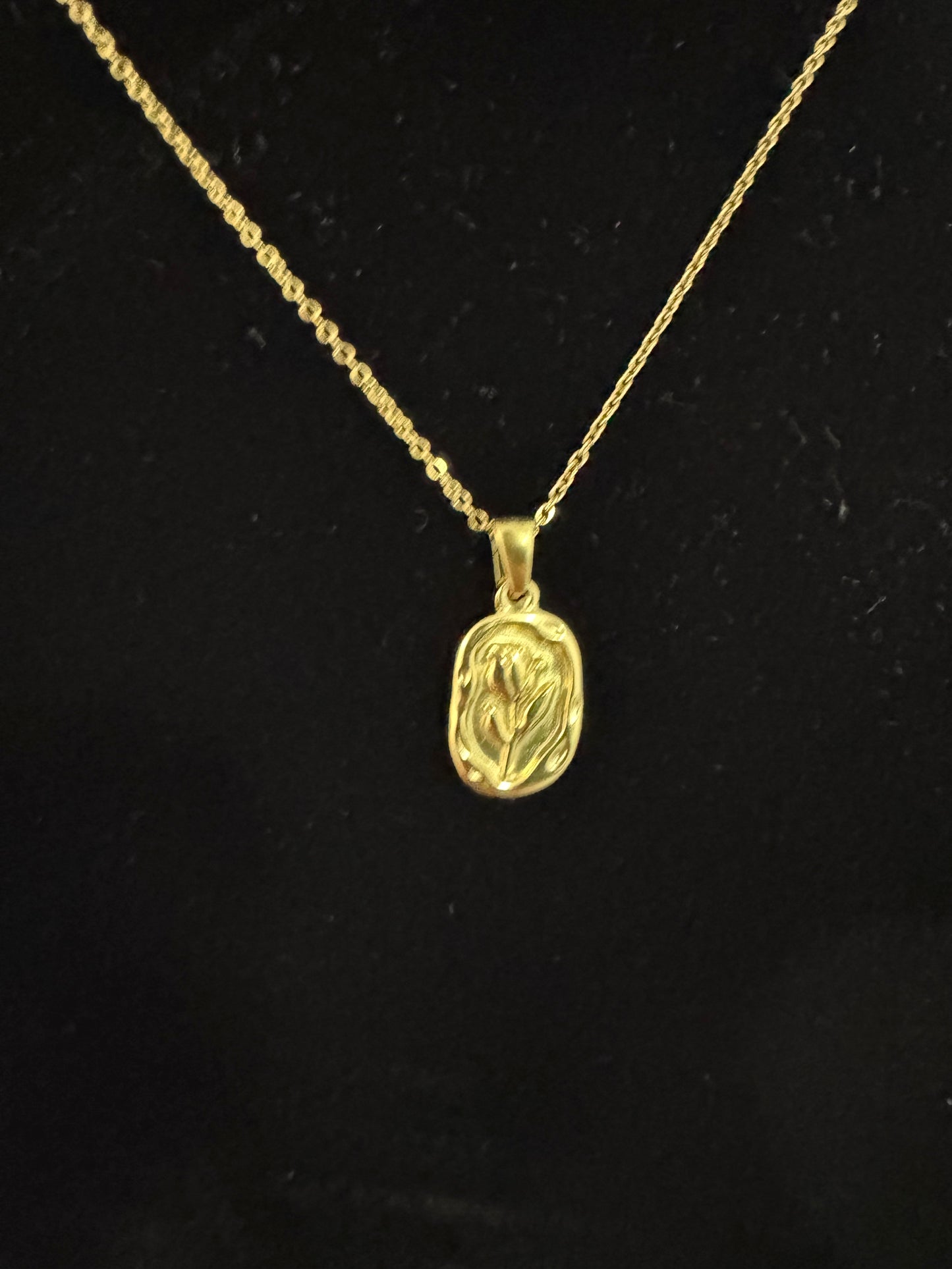 Flora Medallion Necklace