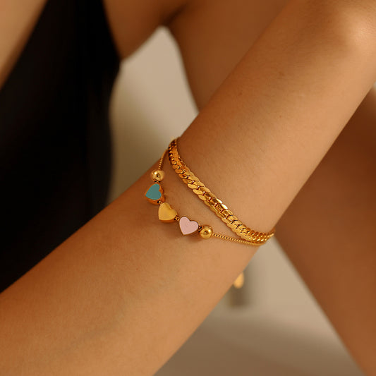 Luna Heart Bracelet
