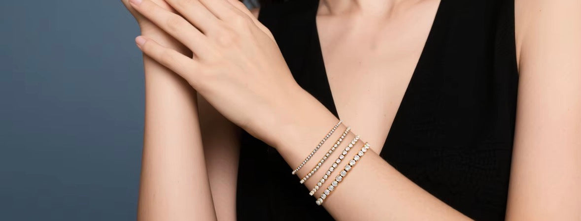 Éclat Tennis Bracelet
