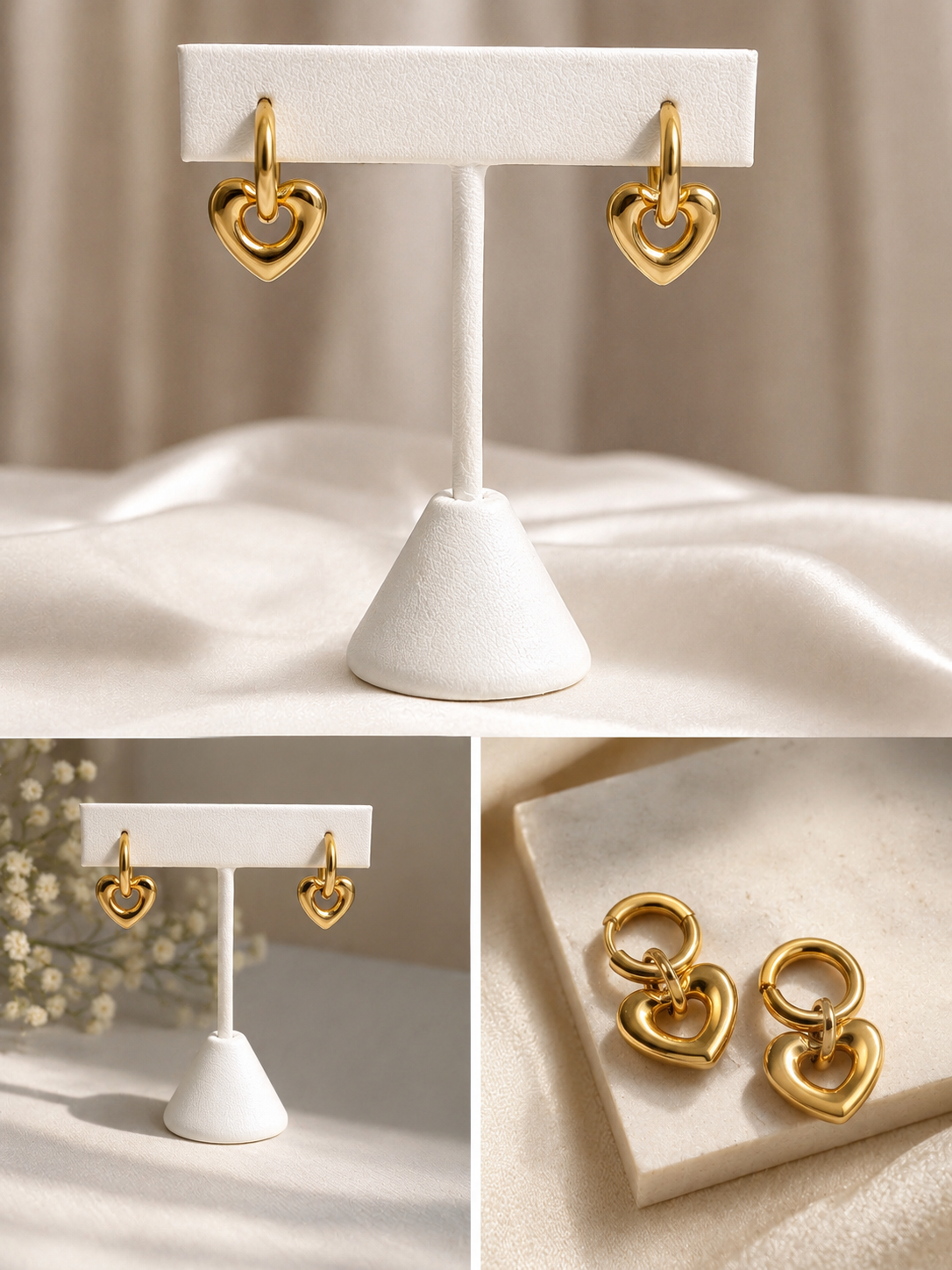 Mini Heart Hoops